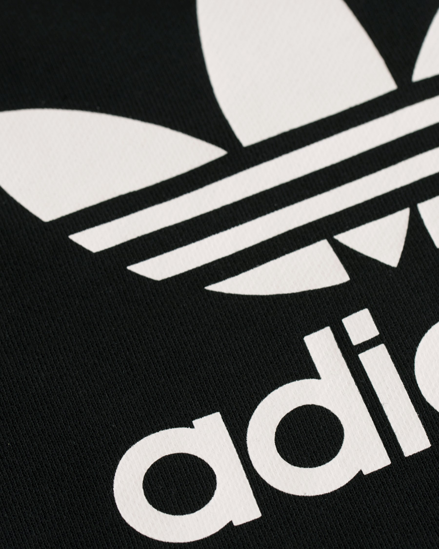 Homme | Pulls Et Tricots | adidas Originals | Trefoil Crew Neck Sweatshirt Black