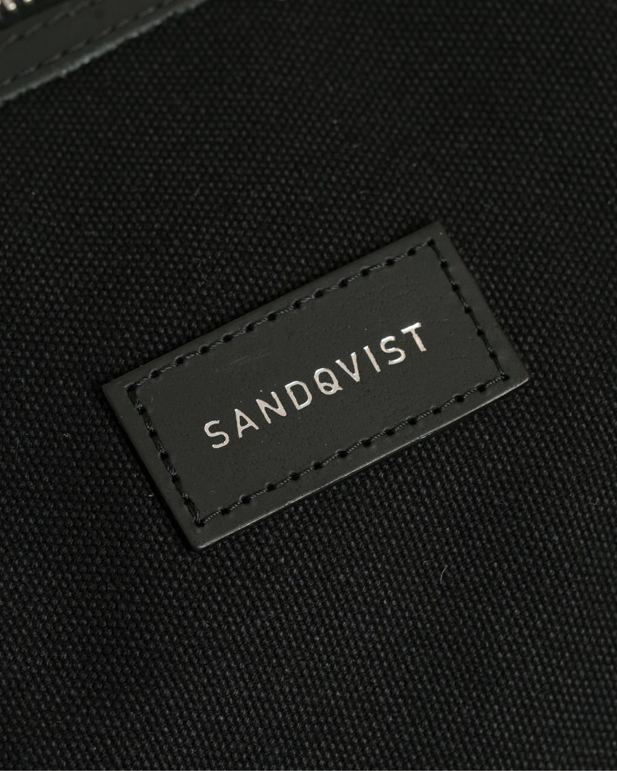 Homme | Sacs | Sandqvist | Holly Grand Organic Cotton Canvas Weekendbag Black