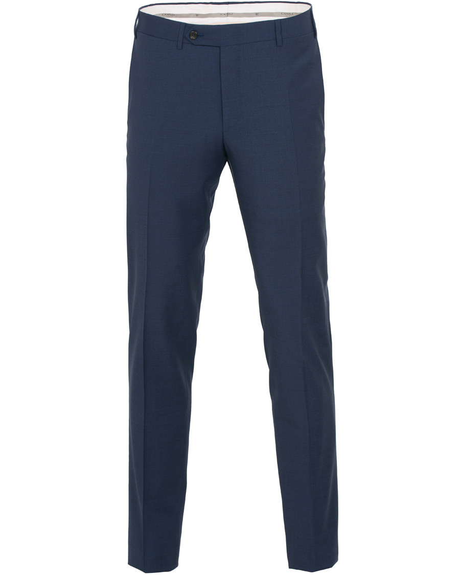 Homme | Costumes | Canali | Capri Wool Contrast Lining Suit Navy