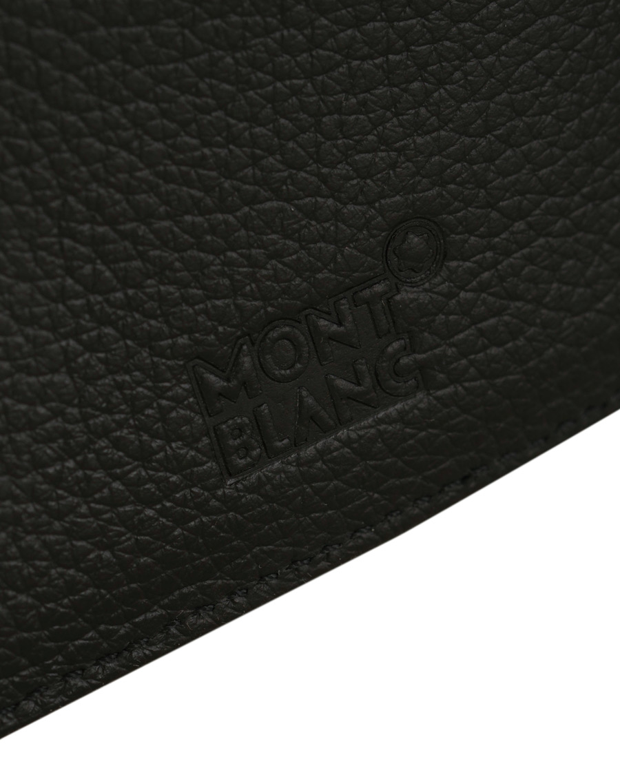 Homme | Montblanc Meisterstück Soft Grain Wallet 6cc Money Clip Small Black | Montblanc | Meisterstück Soft Grain Wallet 6cc Money Clip Small Black