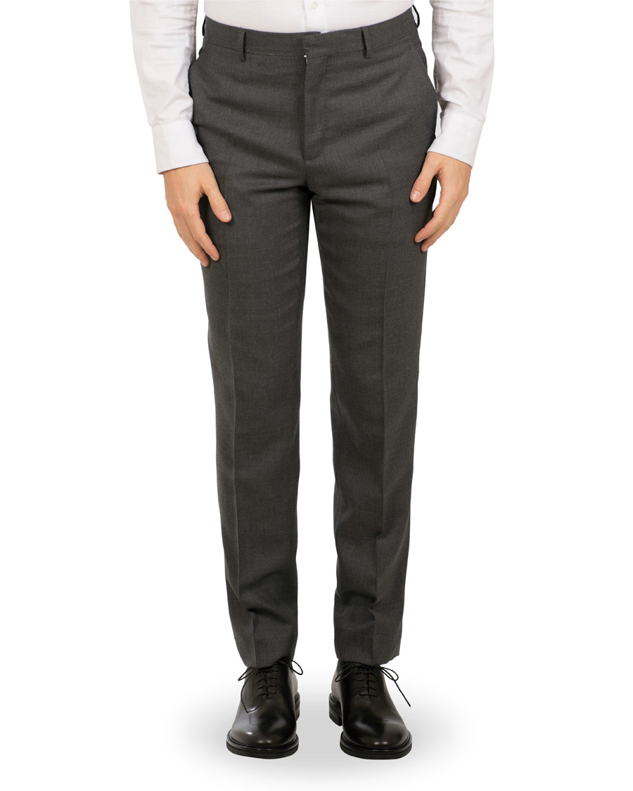 Homme | Pantalons | Polo Ralph Lauren | Fresco Wool Trousers Grey