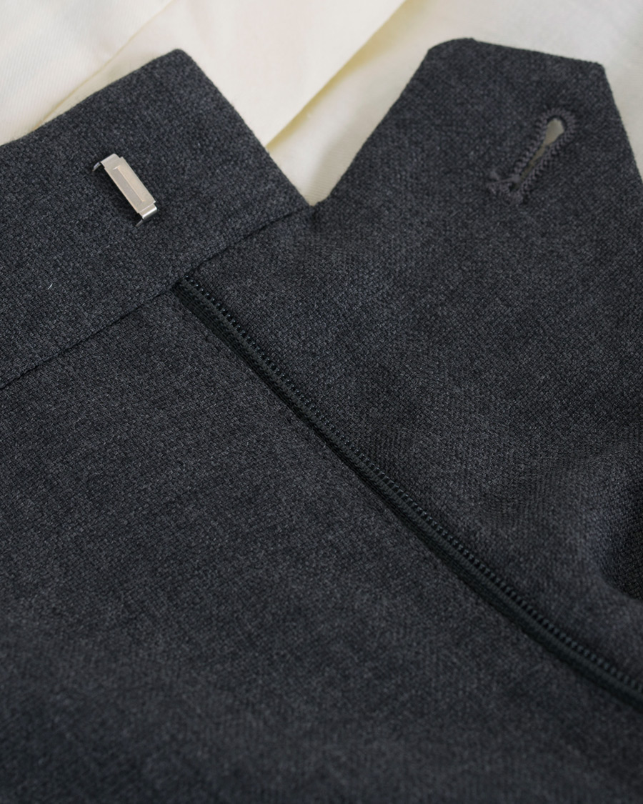 Homme | Pantalons | Polo Ralph Lauren | Fresco Wool Trousers Grey