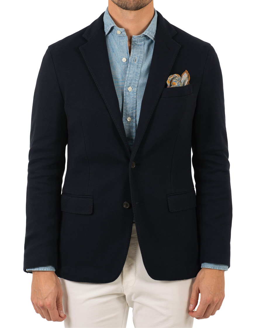 Homme | Blazers | Polo Ralph Lauren | Morgan Knitted Blazer Navy