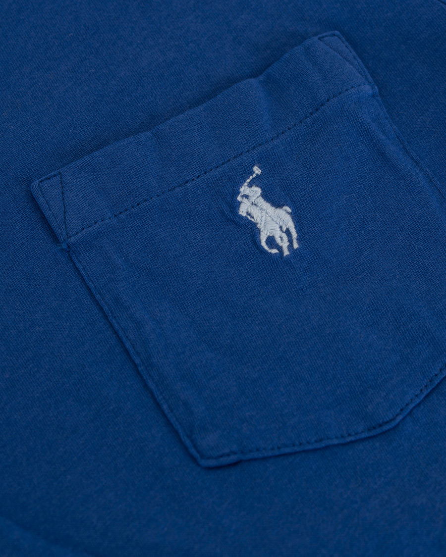 Heren | T-shirts | Polo Ralph Lauren | Custom Fit Pocket Crew Neck Tee Provincetown Blue