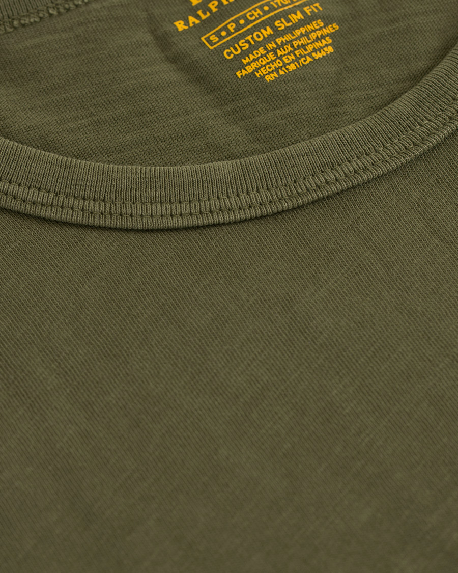 Homme | T-shirts | Polo Ralph Lauren | Hawaii Print Crew Neck Tee Defender Green