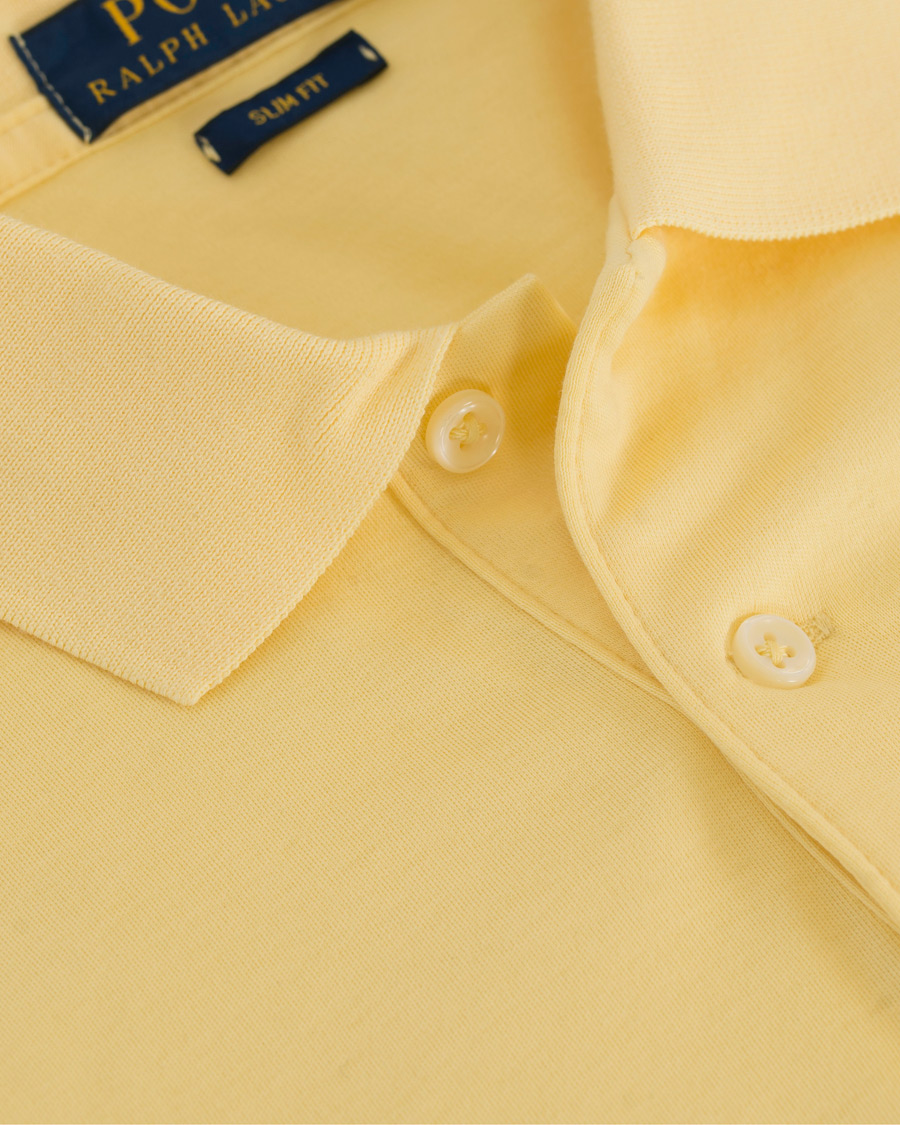 Heren | Polo's | Polo Ralph Lauren | Slim Fit Pima Polo Banana Peel