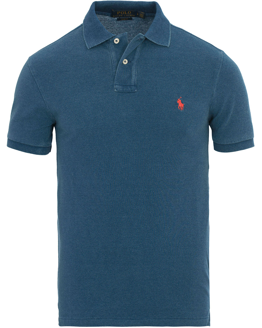 Homme | Polos | Polo Ralph Lauren | Slim Fit Polo Medium Indigo