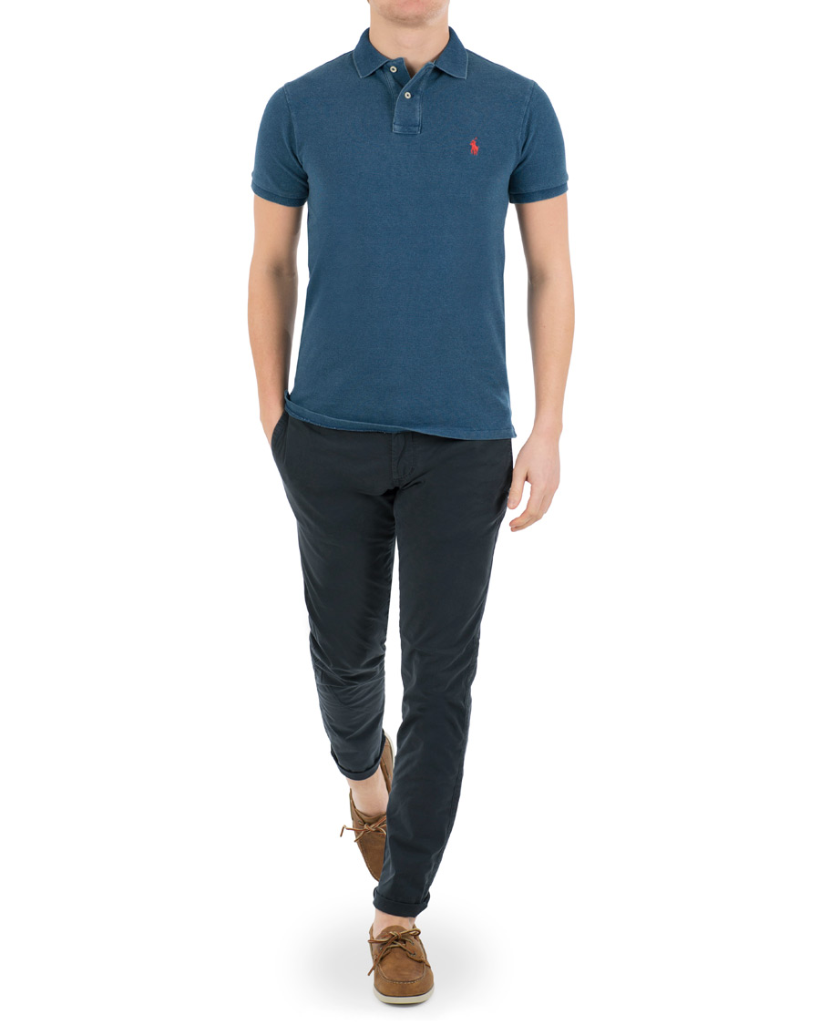 Homme | Polos | Polo Ralph Lauren | Slim Fit Polo Medium Indigo