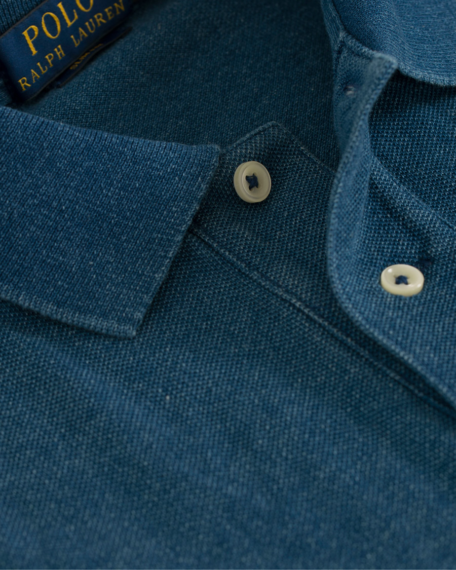 Homme | Polos | Polo Ralph Lauren | Slim Fit Polo Medium Indigo