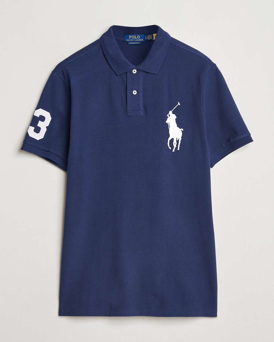 Homme | Polos | Polo Ralph Lauren | Custom Fit Big Pony Polo Newport Navy