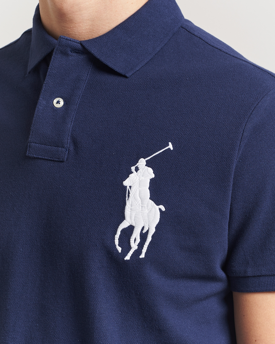 Homme | Polos | Polo Ralph Lauren | Custom Fit Big Pony Polo Newport Navy
