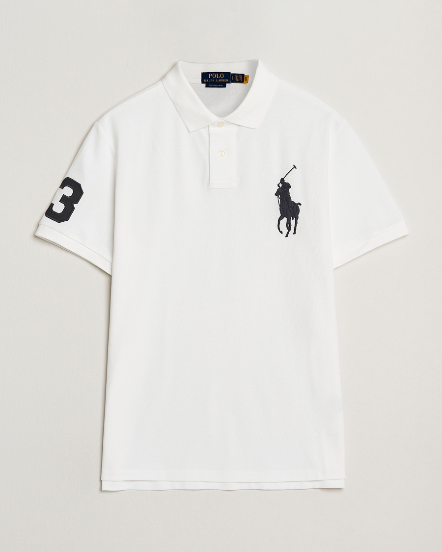 Homme | Polos | Polo Ralph Lauren | Custom Fit Big Pony Polo White