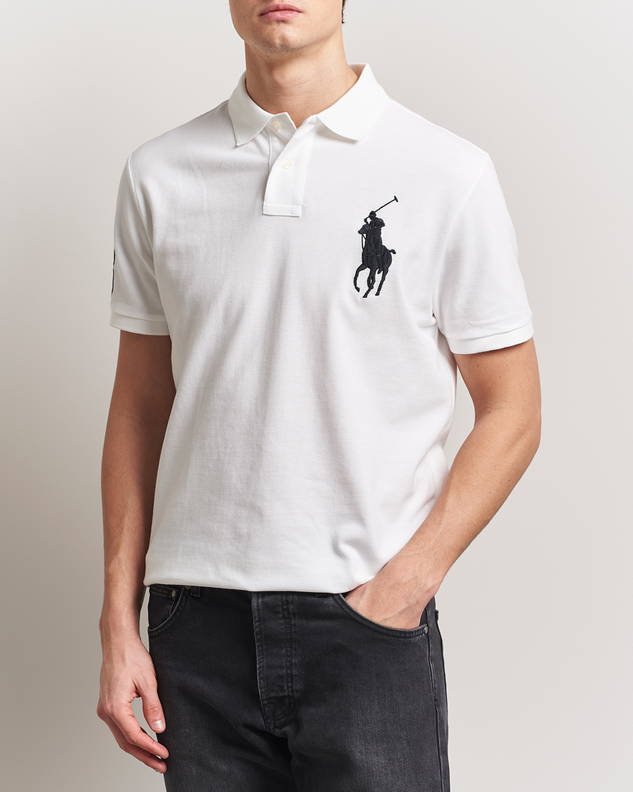 Homme | Polos | Polo Ralph Lauren | Custom Fit Big Pony Polo White