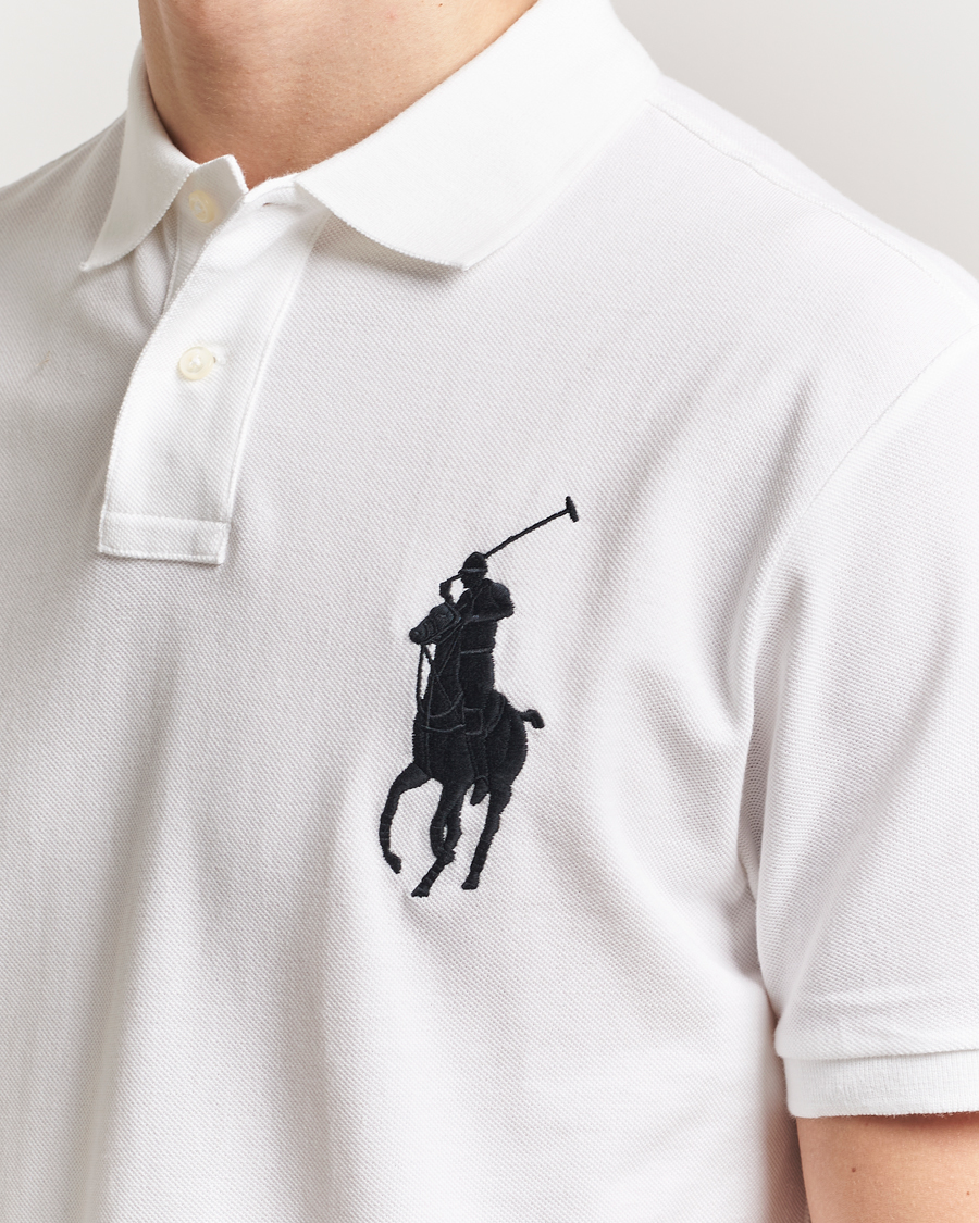 Homme | Polos | Polo Ralph Lauren | Custom Fit Big Pony Polo White