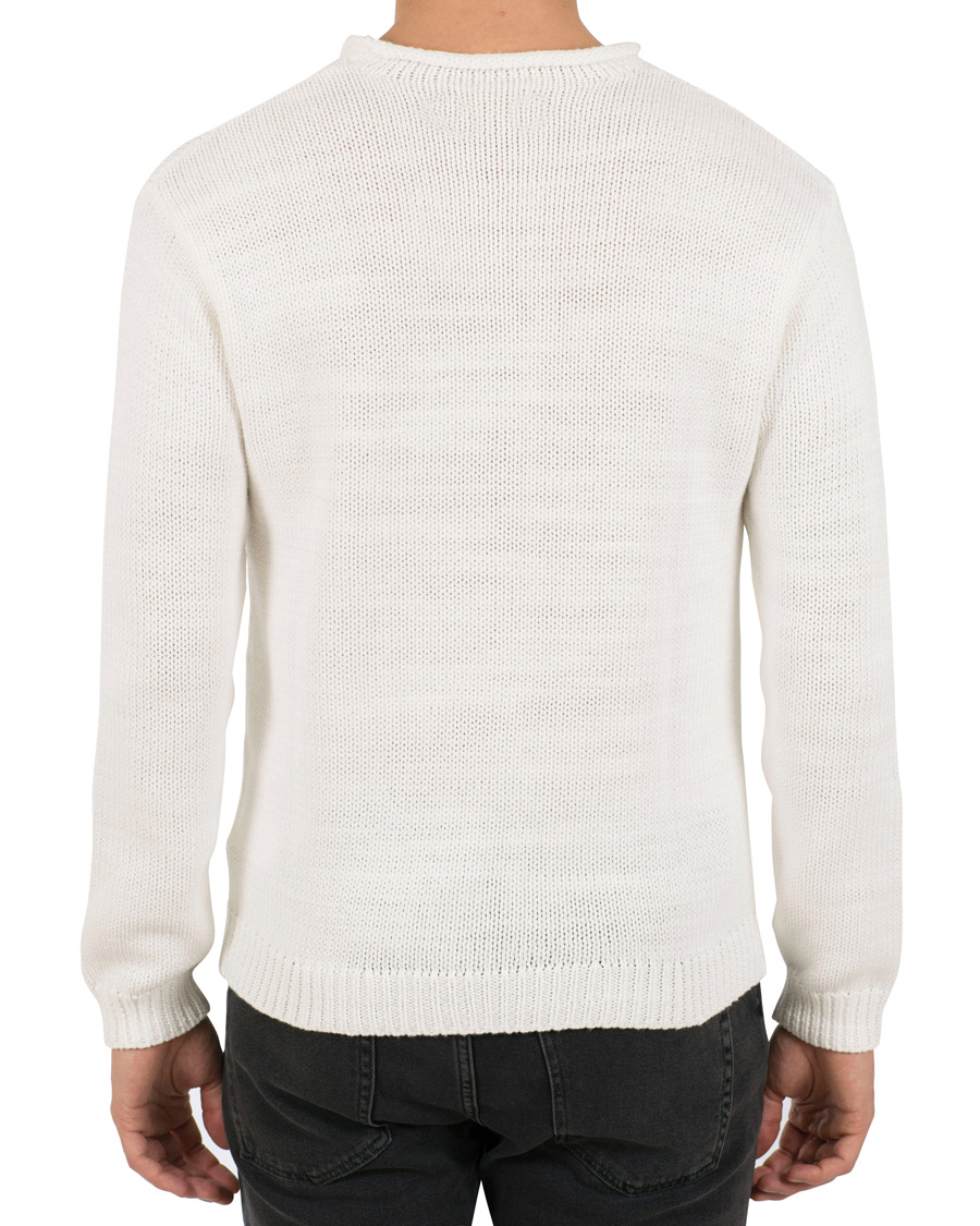 Homme | Pulls Et Tricots | Polo Ralph Lauren | Slub Knitted Crew Neck White