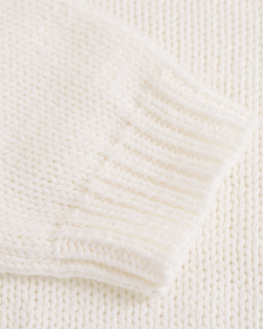 Homme | Pulls Et Tricots | Polo Ralph Lauren | Slub Knitted Crew Neck White