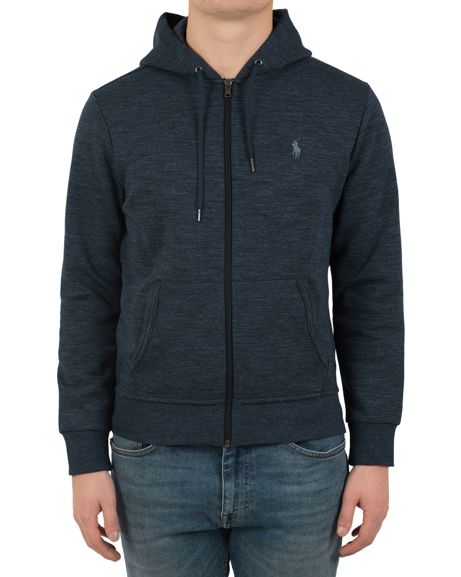 Homme | Pulls Et Tricots | Polo Ralph Lauren | Tech Performance Full Zip Hoodie Blue Eclipse