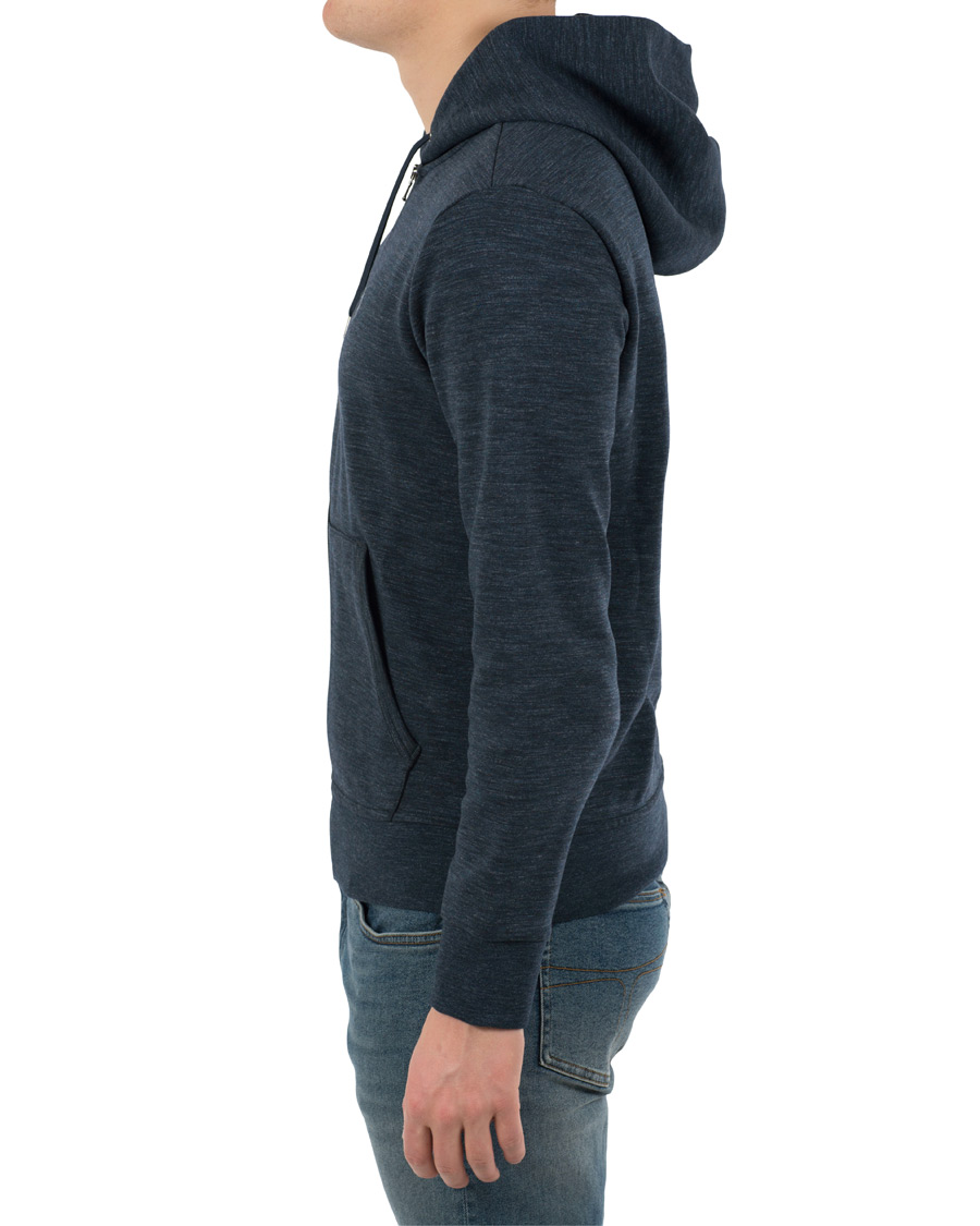 Homme | Pulls Et Tricots | Polo Ralph Lauren | Tech Performance Full Zip Hoodie Blue Eclipse