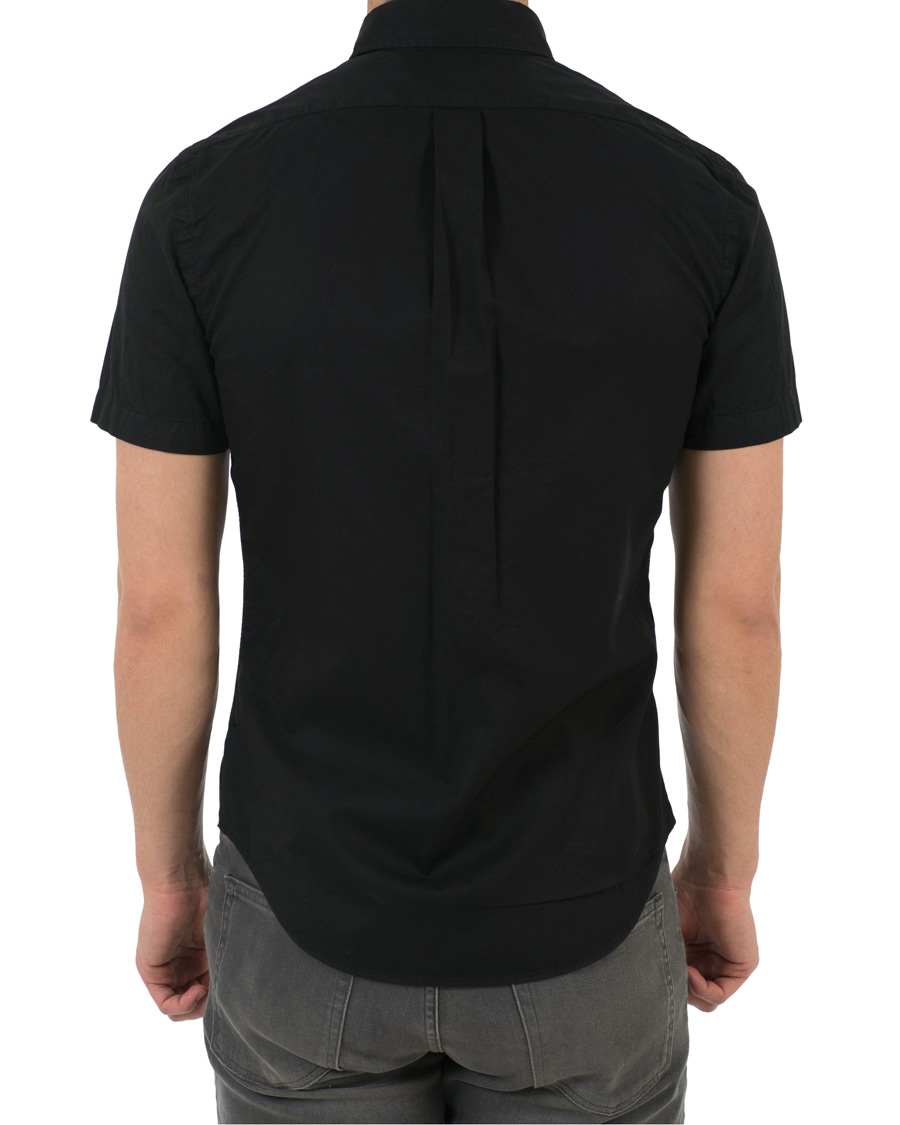 Heren | Overhemden | Polo Ralph Lauren | Slim Fit Button Down Short Sleeve Shirt Polo Black