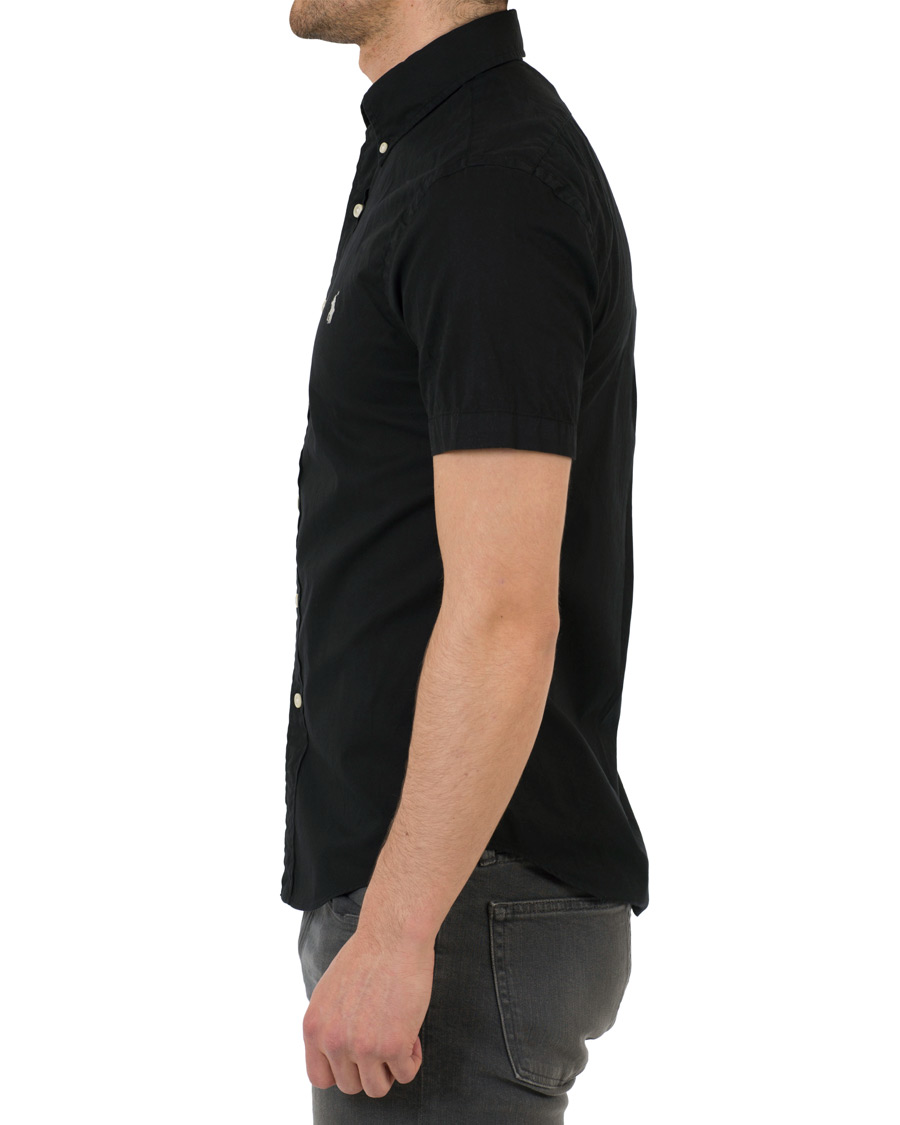 Heren | Overhemden | Polo Ralph Lauren | Slim Fit Button Down Short Sleeve Shirt Polo Black