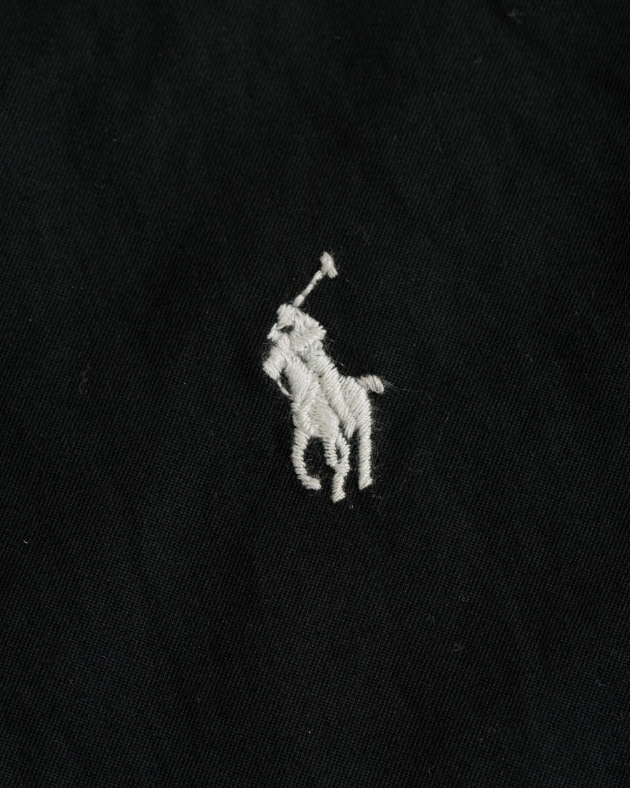 Heren | Overhemden | Polo Ralph Lauren | Slim Fit Button Down Short Sleeve Shirt Polo Black