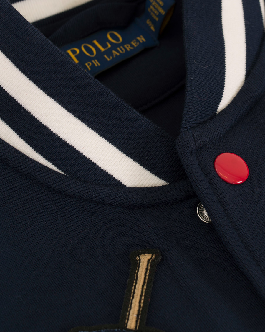Homme | Pulls Et Tricots | Polo Ralph Lauren | Baseball Bears Collection Jacket Cruise Navy