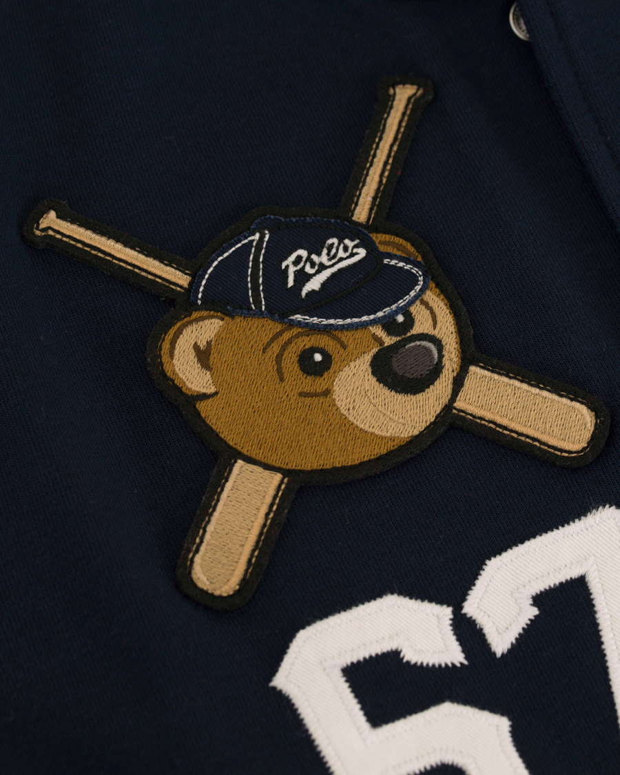 Homme | Pulls Et Tricots | Polo Ralph Lauren | Baseball Bears Collection Jacket Cruise Navy