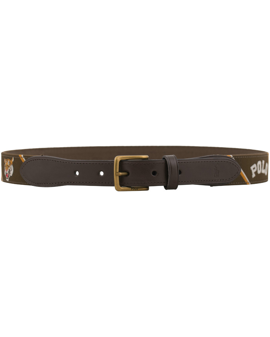 Heren | Polo Ralph Lauren Tiger Belt Farm Olive | Polo Ralph Lauren | Tiger Belt Farm Olive