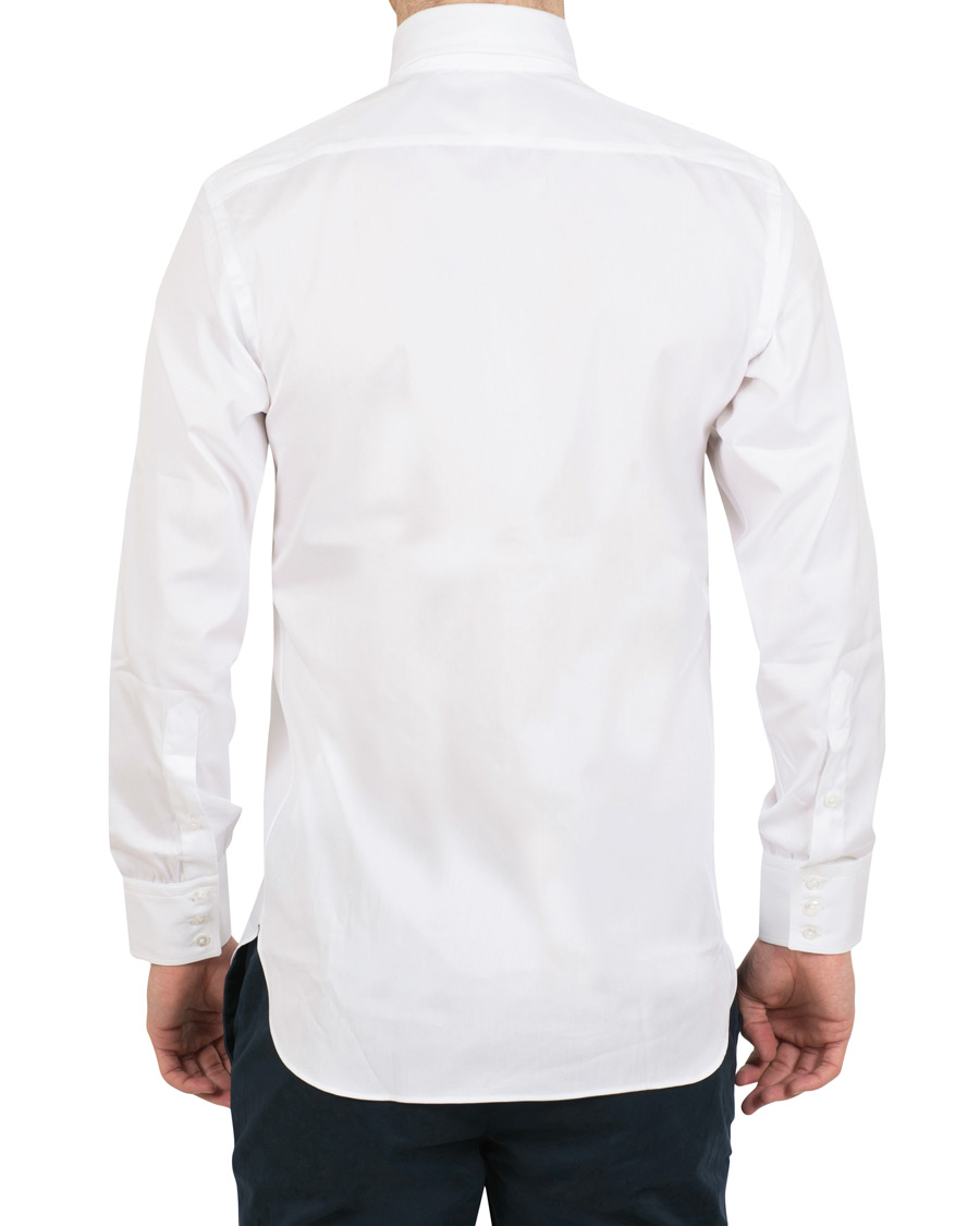 Homme | Chemises | Turnbull & Asser | Slim Fit Royal Oxford Button Down Shirt White