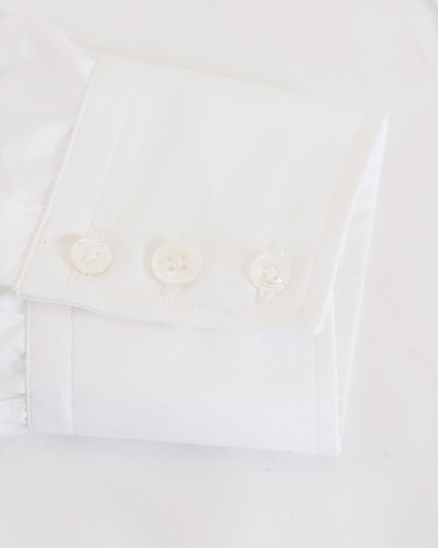 Homme | Chemises | Turnbull & Asser | Slim Fit Royal Oxford Button Down Shirt White
