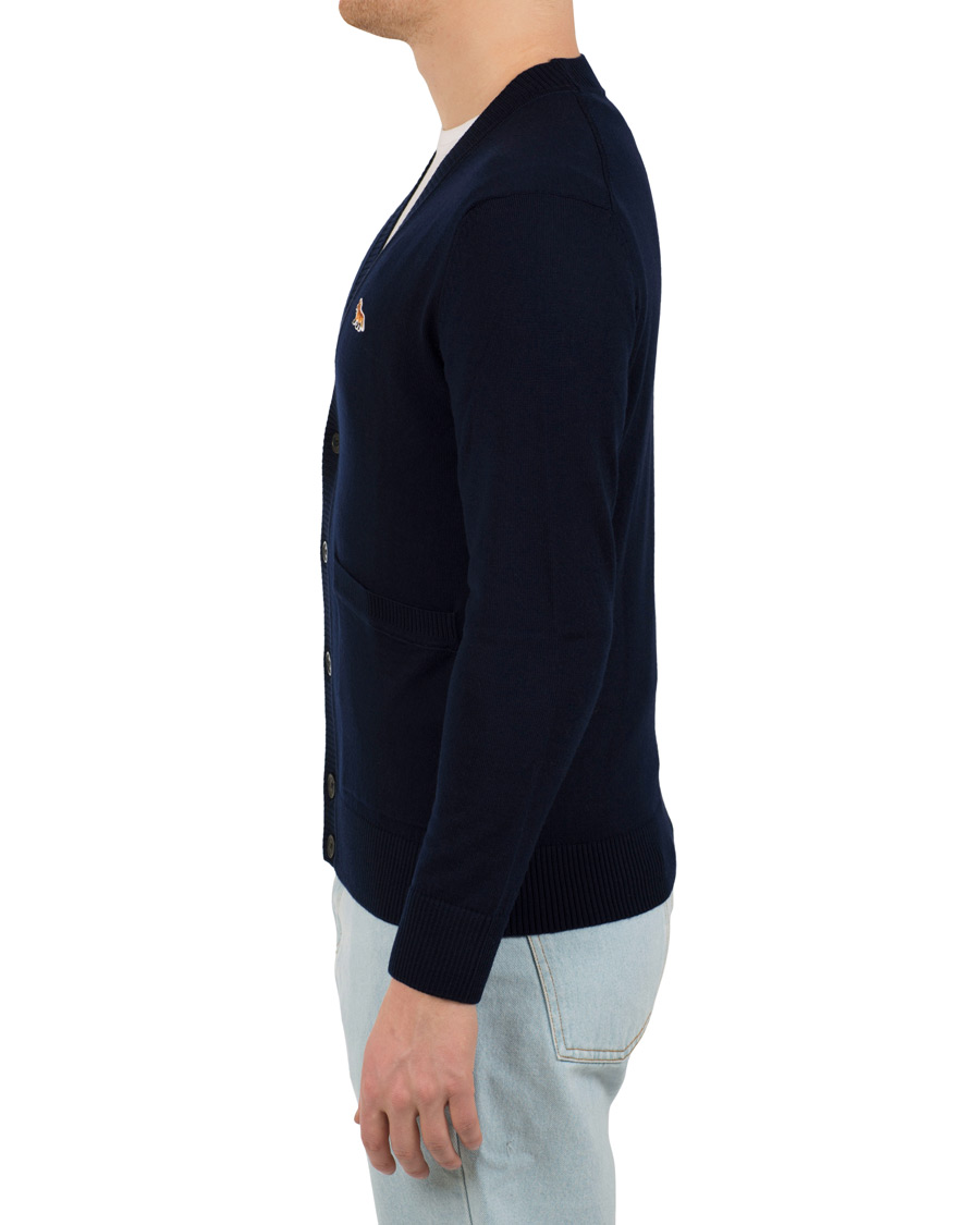 Homme | Pulls Et Tricots | Maison Kitsuné | Merino Classic Cardigan Navy