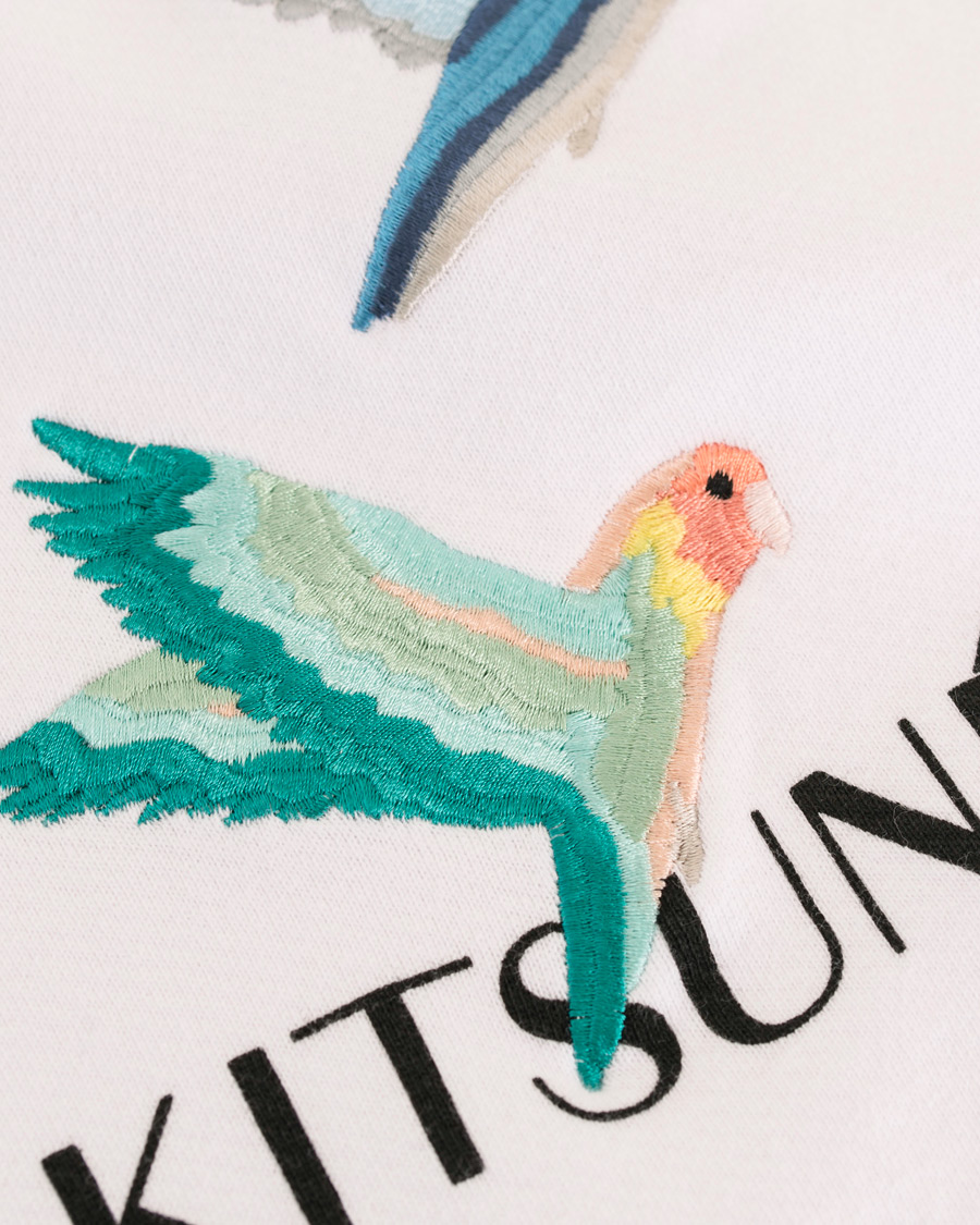 Homme | Pulls Et Tricots | Maison Kitsuné | Lovebirds Sweatshirt White