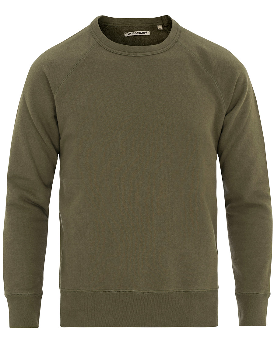 Homme | Pulls Et Tricots | Our Legacy | 50s Great Sweat Core Olive