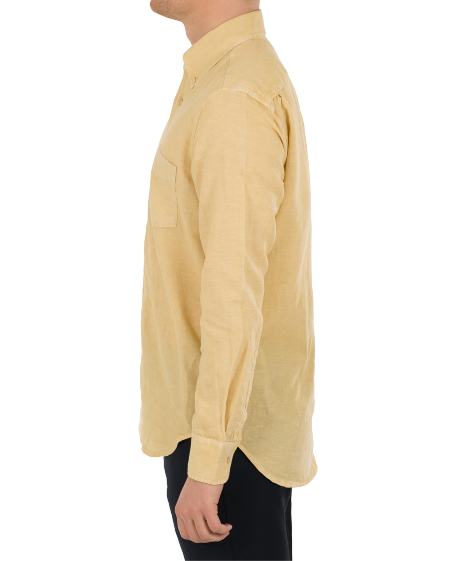 Homme | Chemises | Our Legacy | Classic Shirt Cotton/Linen Fade Yellow
