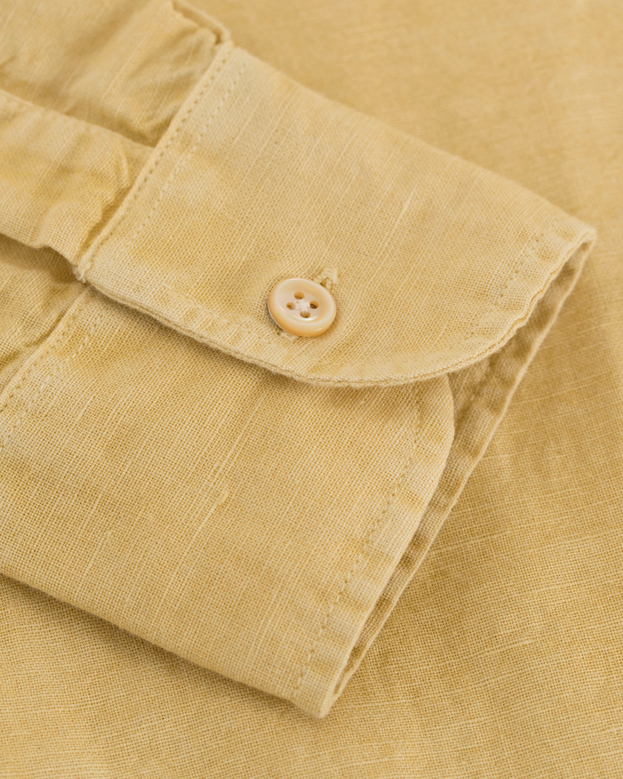 Homme | Chemises | Our Legacy | Classic Shirt Cotton/Linen Fade Yellow