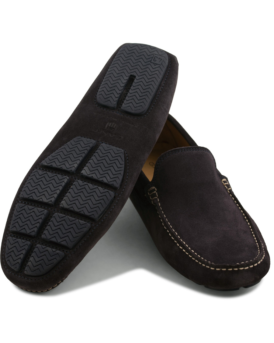 Homme | GANT Austin Suede Moccasin Marine | GANT | Austin Suede Moccasin Marine