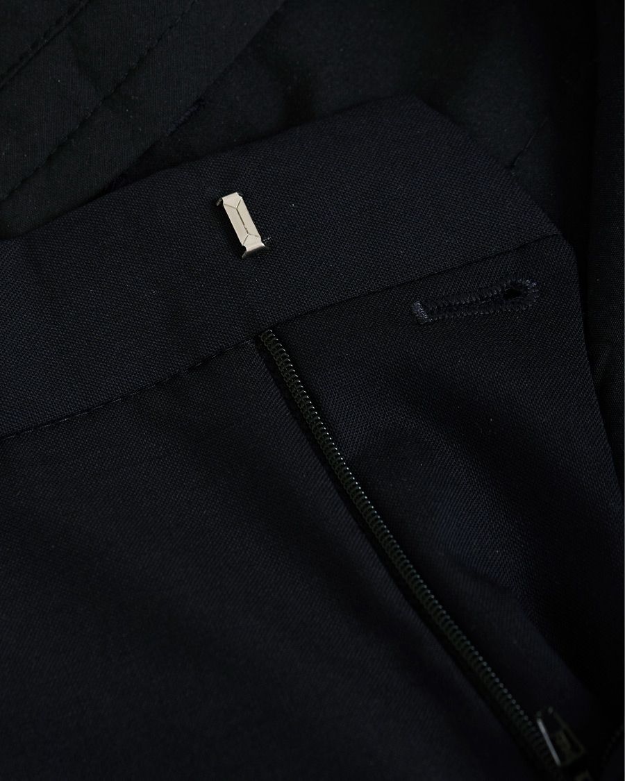 Homme | Pantalons | Filippa K | Liam Cool Wool Slacks Dark Navy