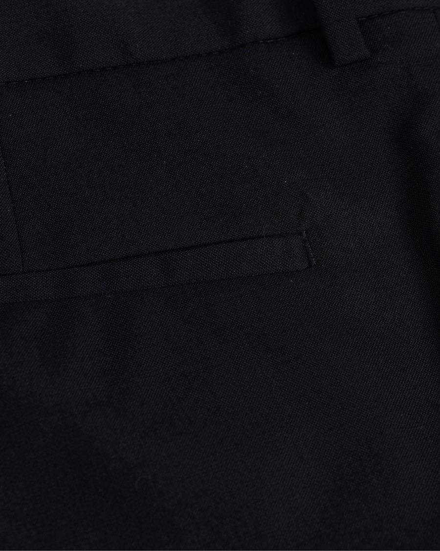 Homme | Pantalons | Filippa K | Liam Cool Wool Slacks Dark Navy