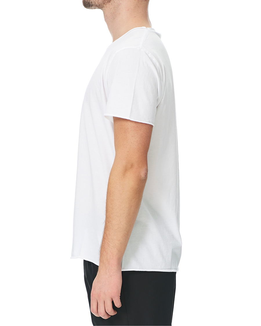 Homme | T-shirts | Filippa K | Roll Neck Crew Neck Tee White