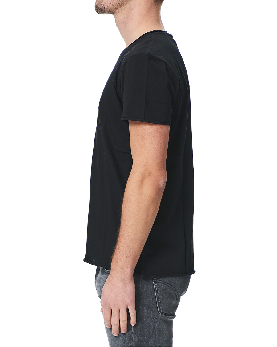 Homme | T-shirts | Filippa K | Roll Neck Crew Neck Tee Black