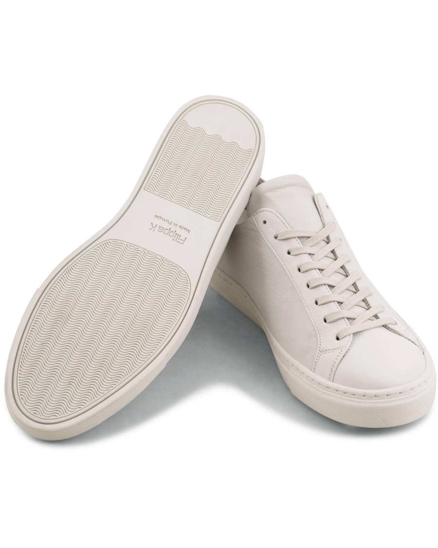 Homme | Filippa K Morgan Low Calf Sneaker White | Filippa K | Morgan Low Calf Sneaker White