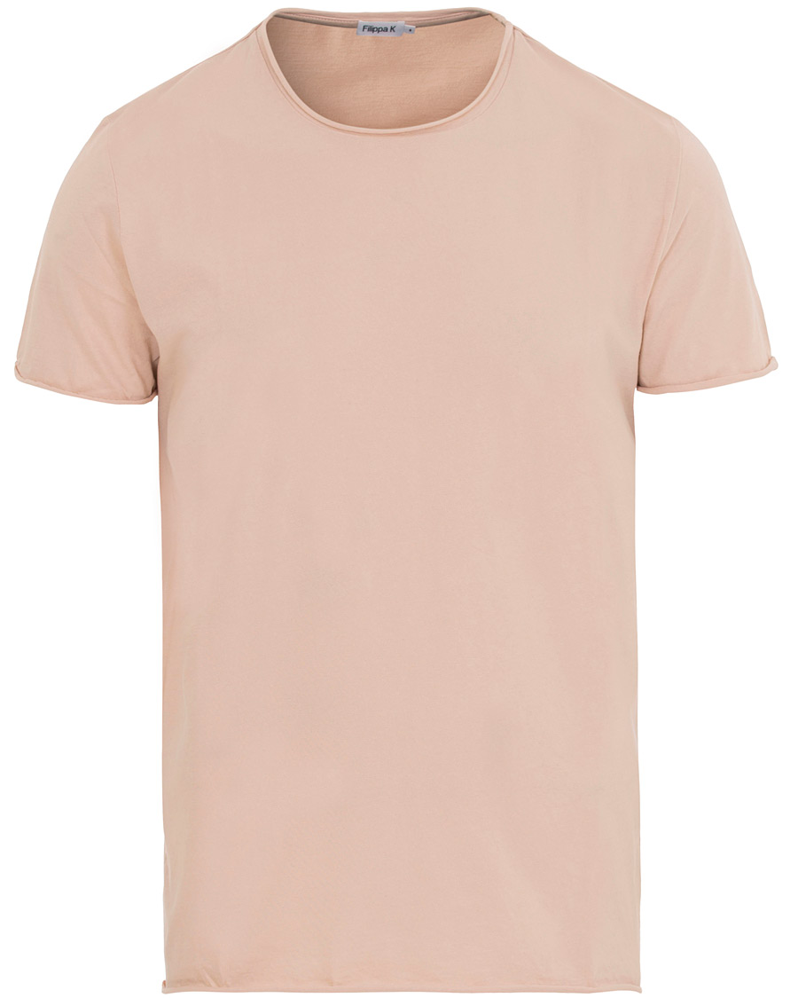 Homme | T-shirts | Filippa K | Roll Neck Tee Dusty Pink