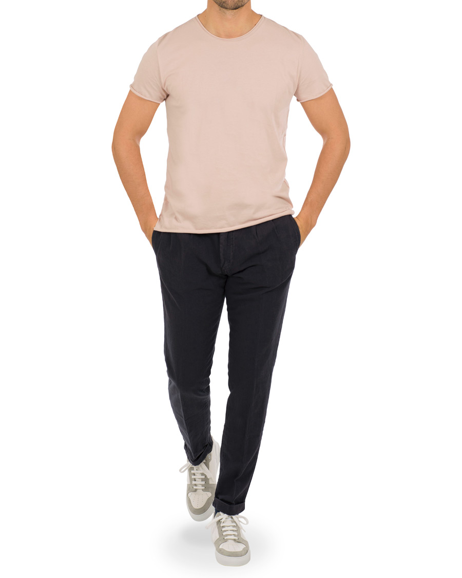 Homme | T-shirts | Filippa K | Roll Neck Tee Dusty Pink