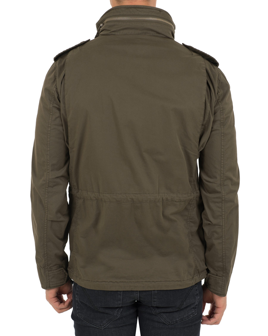 Homme | Manteaux Et Vestes | Aspesi | Cotton Field Jacket Green