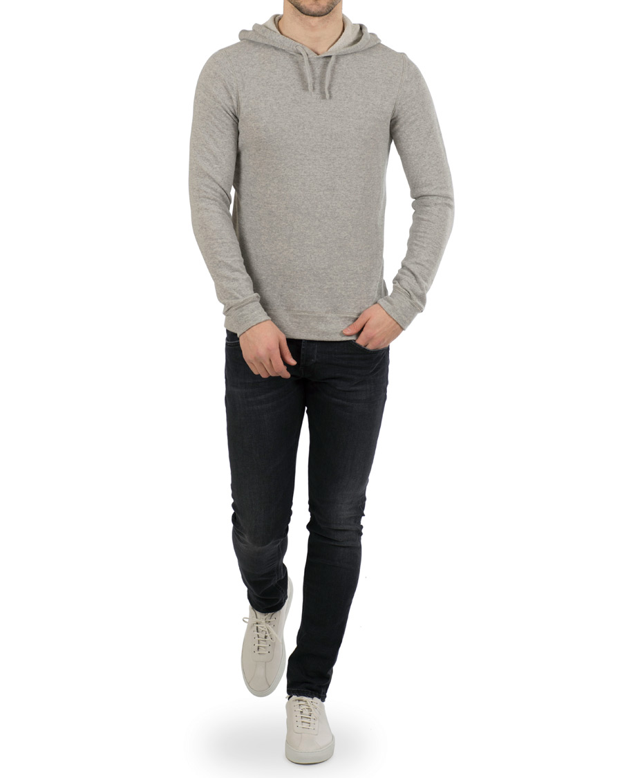 Homme | Pulls Et Tricots | Aspesi | Cotton Hoodie Light Grey