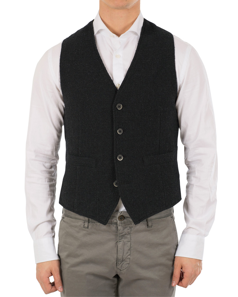 Homme | Blazers | Barena | Molin Gilet Grué Black