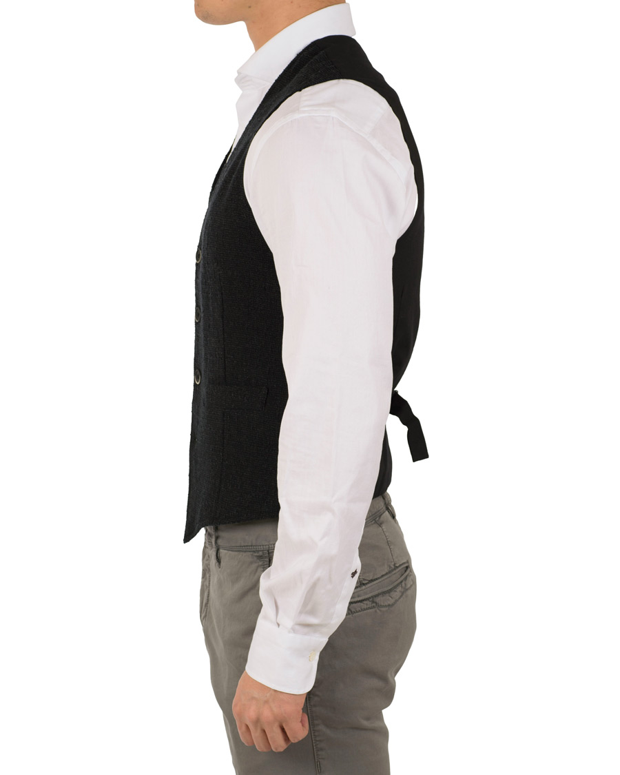 Homme | Blazers | Barena | Molin Gilet Grué Black