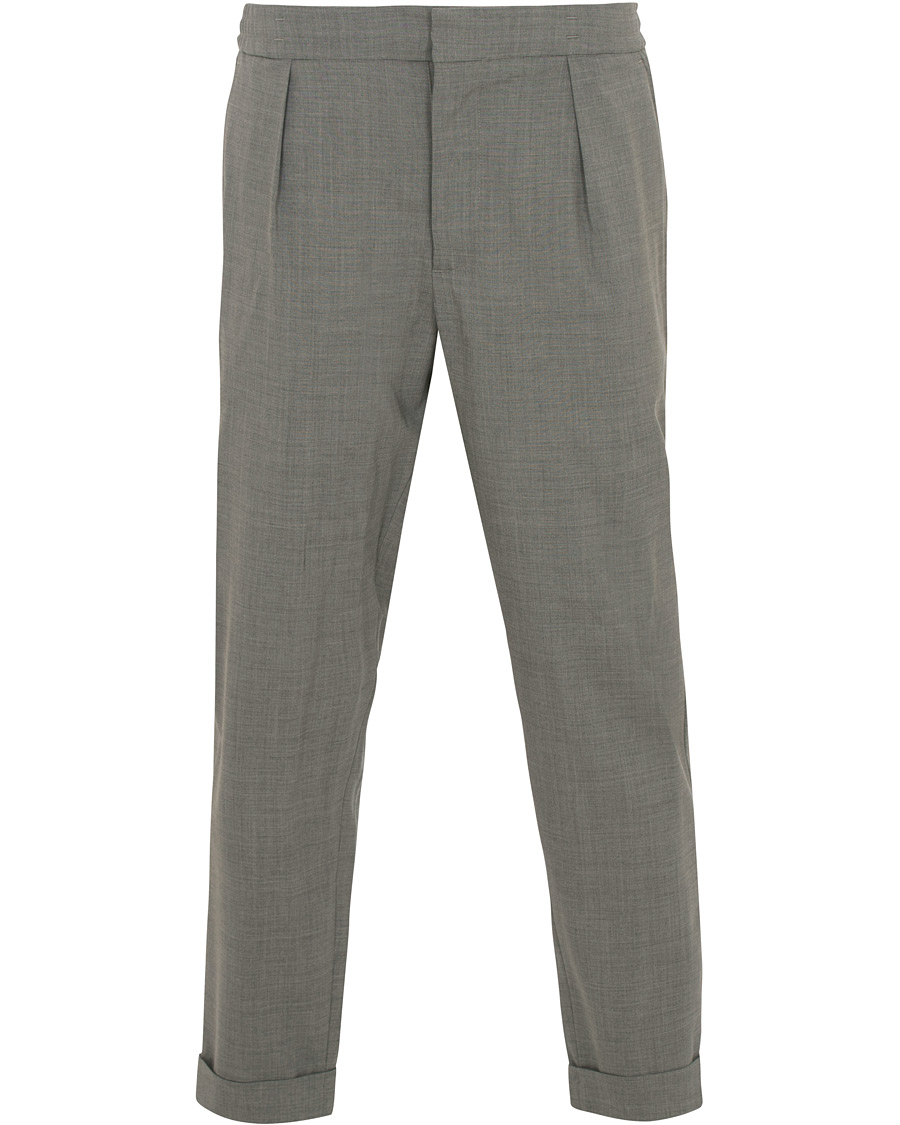 Homme | Pantalons | Barena | Nitro Pleated Trousers Light Grey
