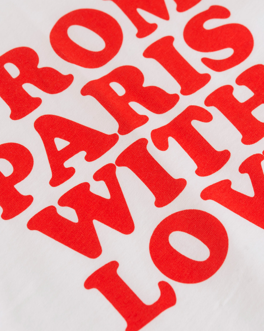 Homme | T-shirts | AMI | From Paris With Love T-shirt White