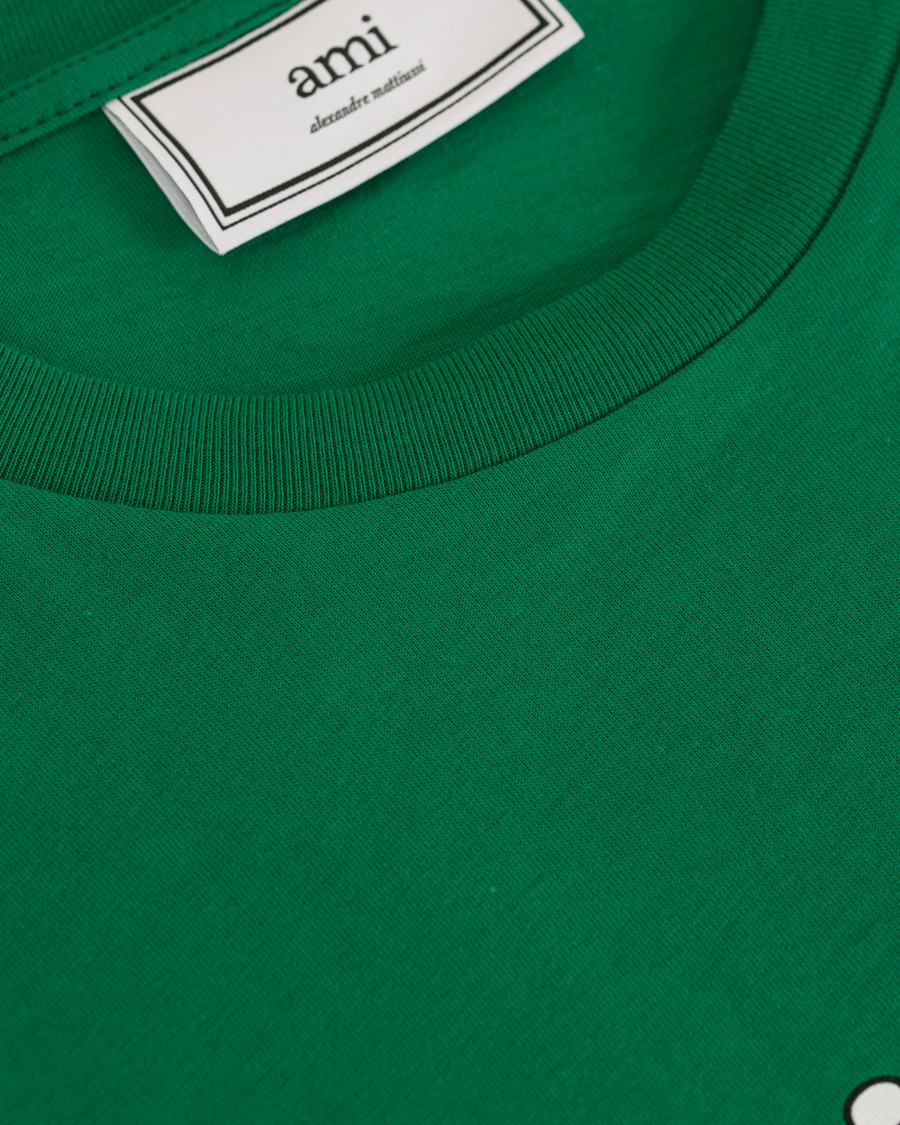 Homme | T-shirts | AMI | Wish you where here T-shirt Green